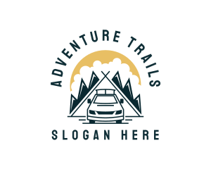 Outdoor Camping Adventure logo design