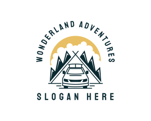 Outdoor Camping Adventure logo design