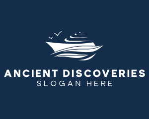 Nautical Cruise Ship logo design