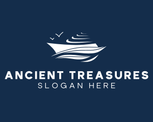 Nautical Cruise Ship logo design