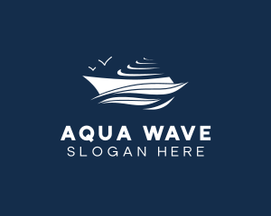 Nautical Cruise Ship logo design