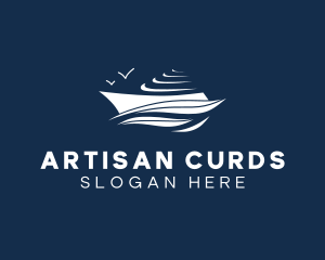 Nautical Cruise Ship logo design