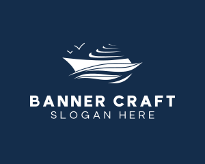 Nautical Cruise Ship logo design