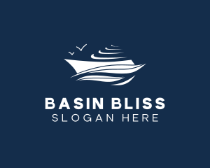 Nautical Cruise Ship logo design