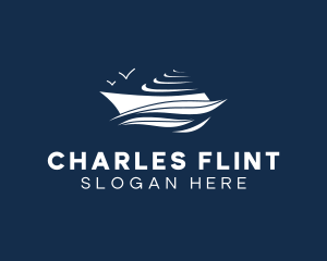 Nautical Cruise Ship logo design