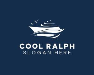 Nautical Cruise Ship logo design