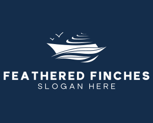 Nautical Cruise Ship logo design