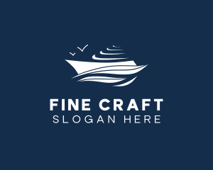 Nautical Cruise Ship logo design