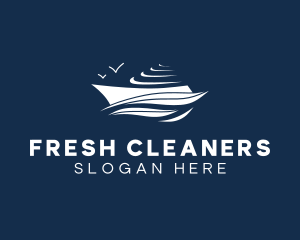 Nautical Cruise Ship logo design