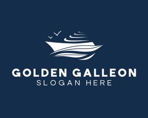 Nautical Cruise Ship logo design