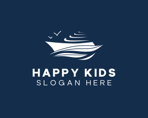 Nautical Cruise Ship logo design