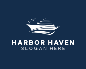 Port - Nautical Cruise Ship logo design