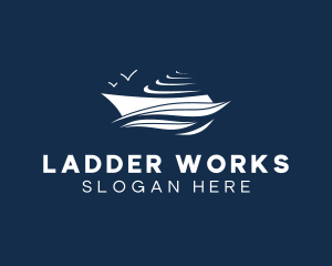 Nautical Cruise Ship logo design