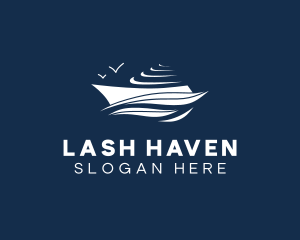 Nautical Cruise Ship logo design