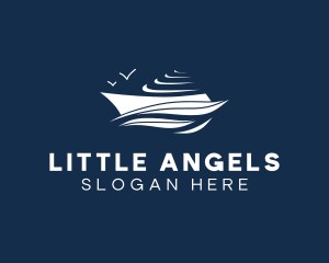 Nautical Cruise Ship logo design