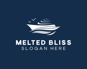 Nautical Cruise Ship logo design