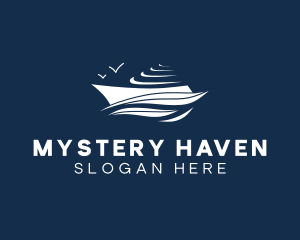 Nautical Cruise Ship logo design