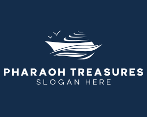 Nautical Cruise Ship logo design