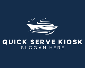 Nautical Cruise Ship logo design