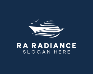 Nautical Cruise Ship logo design