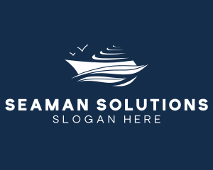 Seaman - Nautical Cruise Ship logo design