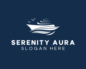 Nautical Cruise Ship logo design