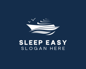 Nautical Cruise Ship logo design