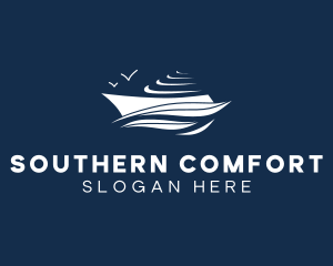 Nautical Cruise Ship logo design