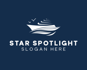 Nautical Cruise Ship logo design