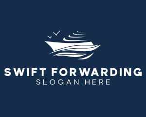 Nautical Cruise Ship logo design