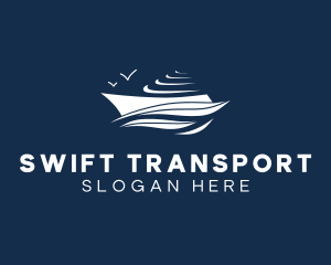 Nautical Cruise Ship logo design