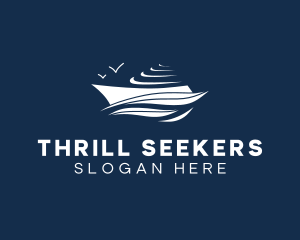 Nautical Cruise Ship logo design