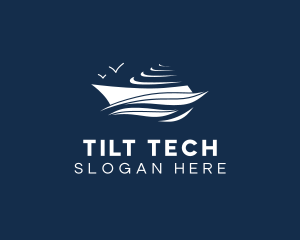 Nautical Cruise Ship logo design