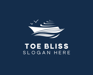 Nautical Cruise Ship logo design