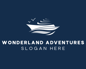 Nautical Cruise Ship logo design