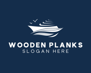 Nautical Cruise Ship logo design