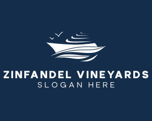 Nautical Cruise Ship logo design