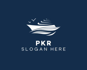 Nautical Cruise Ship logo design