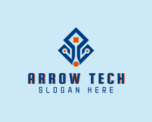 Network Circuit Tech logo design