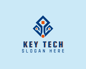 Network Circuit Tech logo design