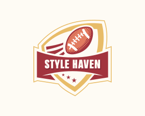 Team - American Football Shield logo design