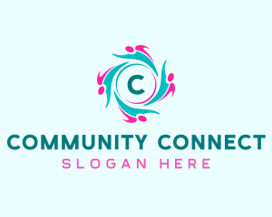 Community People Unity logo design