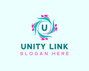 Community People Unity logo design