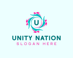 Community People Unity logo design