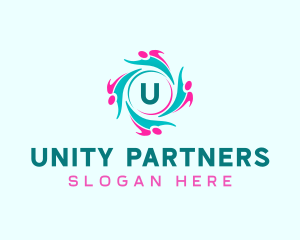 Community People Unity logo design