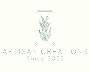 Artisan Herb Leaf logo design