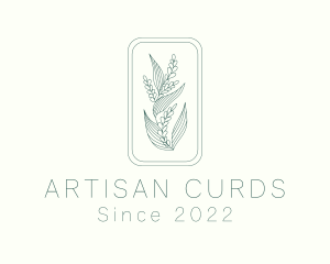 Artisan Herb Leaf logo design