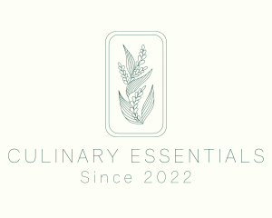 Artisan Herb Leaf logo design