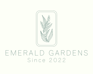 Artisan Herb Leaf logo design