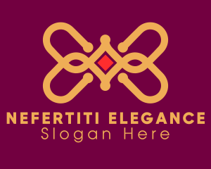 Golden Elegant Jewelry logo design